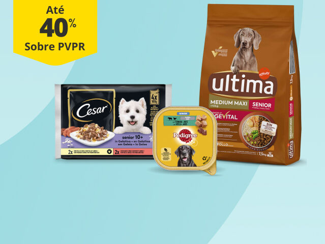 At&eacute; 40% PVPR em alimenta&ccedil;&atilde;o para s&eacute;nior